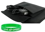 HP 2510p 12.1 Inch Laptop EVA Cube Carrying Case with Pocket - Black