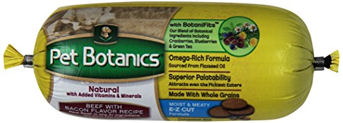 Pet Botanics Whole Grain Rolled Dog Food, Beef & Bacon, 13 oz.