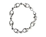 Mother and Child© Sterling Silver Signature Heart Link Bracelet from Janel Russel Design