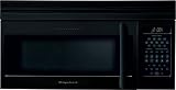 Frigidaire Gallery Series GLMV169FPB 1.6 cu. ft. Over-the-Range Microwave Oven with 1,000 Cooking Watts, 11 Power Levels, Touch Controls and 300 CFM Ventilation Fan: Pearl Black