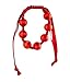 Chewbeads Cornelia Bangle Bracelet - Teething Jewelry - Cherry Red