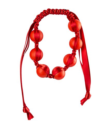 Chewbeads Cornelia Bangle Bracelet - Teething Jewelry - Cherry Red