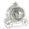 Silver Plated Cinderella Coach Money Box