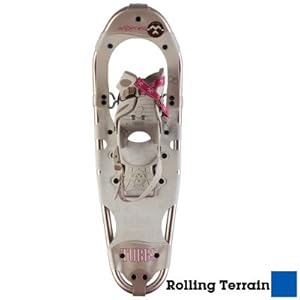 Tubbs Women' s Wilderness Snowshoe (Champagne/Pink, 21-Inch)