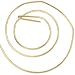 5 ft 14K Gold Filled Round Wire Half Hard 20 Gauge New