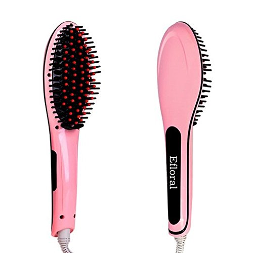 Efloral Brush Hair Straightener ,Detangling Hair Brush for Faster
