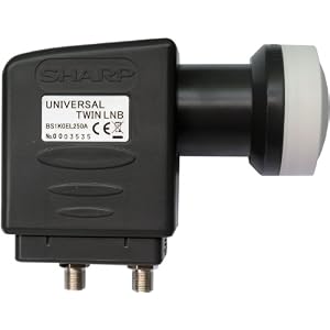 Universal Twin-LNB BS 1 K0 EL 250 A
