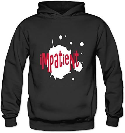 Impatient3 Printing Girlfriend High Quality Clothing Black