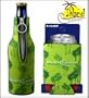 (2) Bud Light Tropical Green Beer Can & Bottle Koozie