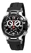 Tissot Men's T0484172705700 T-Race Black Chronograph Dial Watch by Tissot
