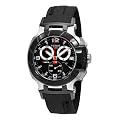 Tissot Men's T0484172705700 T-Race Black Chronograph Dial Watch