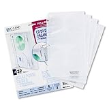 CLI61918 HOLDER,CD/DVD,3-RG,W/TAB,4CAP,8PK