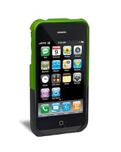 iFrogz Luxe Case for iPhone 3G, 3G S (Green,Black)