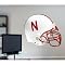 Nebraska Cornhuskers Helmet Wall Décor