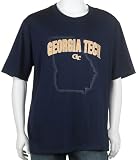 Georgia Tech Yellow Jackets 100% Cotton Short Sleeve T-Shirt