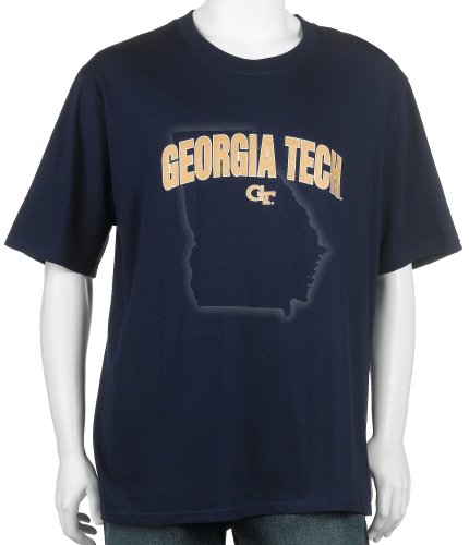 Georgia Tech Yellow Jackets 100% Cotton Short Sleeve T-Shirt