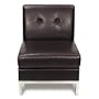 Avenue Six Wall Street Armless Chair