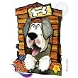 Santoro Graphics Swing Card / Greeting Card - Doghouse - SC42