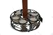 Patio Umbrella Citronella Candle Holder Centerpiece - Butterflies