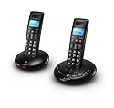 BT Graphite 2500 Twin DECT Digital Cordless Phone with Answer Machine - Black