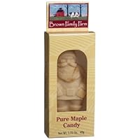 Brown Family Farm Pure Maple Candy, Santa, 1.75-Ounce Boxes (Pack of 17)