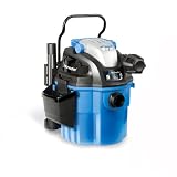 Vacmaster VWM510 Wall Mount Wet/Dry Vacuum Powered by Industrial 2-Stage Motor with Remote Control, 5 Gallon, 5 Peak HP