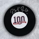 Patrick Roy Canadiens Autographed/Hand Signed 100Th Anniversary Puck