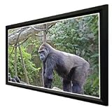 Lumenary 92 Diagnol, 16:9 Framed Wall Screen