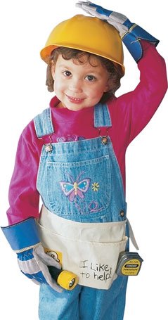 Kids Little Helper Tool Belt Costume Set