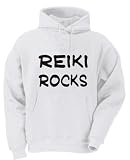 Reiki Rocks Adult Hooded (Hoody) Sweatshirt In Various Colors