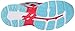 ASICS Women's GT-2000 4 Running Shoe, Azalea/Turquoise/White, 7 M US
