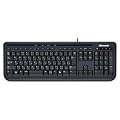 �}�C�N���\�t�g �L�[�{�[�h Wired Keyboard 600 �u���b�N ANB-00035
