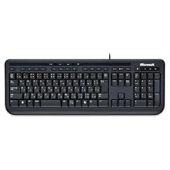 マイクロソフト キーボード Wired Keyboard 600 ブラック ANB-00035