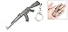 Gleader Miniature AK-47 Rifle Gun Model Lobster Hook Keychain Pendant Gray