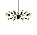 UNITARY Brand Vintage Metal Large Chandelier with 18 Lights Painted Finish