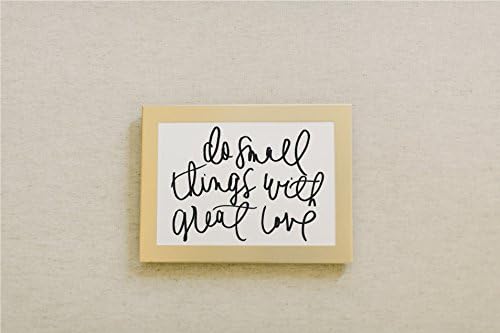 Calligraphy Print - Do Small Things With Great Love