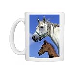 Arab Horses - adult and foal Photo Mugs