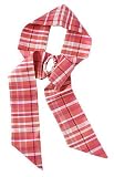 L. Erickson USA Elastic Loop Headband - Preppy Chic 100% Silk Dupioni