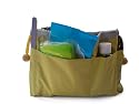Handbag Heaven Handbag Liner and Organiser in Lime Green and Silver
