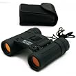 Black 8x21 Binoculars Ruby Coated Lens Hunting Marksman