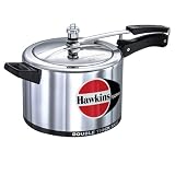 Hawkins Ekobase 5 Liters Aluminum Pressure Cooker by Mercantile International