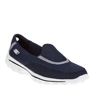 Skechers Women's Go Walk 2 Fashion Sneaker,Navy,10 M US