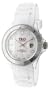 TKO ORLOGI Women's TK501-WT Venetia Plastic Case and Rubber Strap Watch