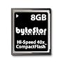 ByteStor 8GB Hi-Speed CompactFlash(40x)