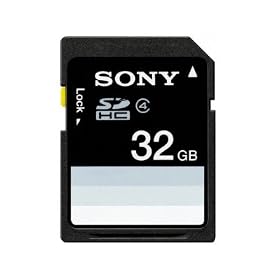 Sony 32 GB Flash Memory Card SF32N4 TQ (Black) by 