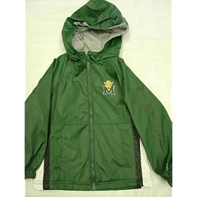 Marshall Thundering Herd Infant / Baby / Toddler hooded windbreaker jacket