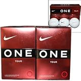 Nike One Tour 2 Dozen Golf Balls New 4-piece Ball for Maximum Spin & Feel