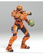 Halo 3 McFarlane Toys Series 5 (2009 Wave 2) SDCC San Diego Comic-Con Exclusive Action Figure Grifball Spartan