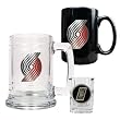 Portland Trail Blazers 15oz Tankard, 15oz Ceramic Mug & 2oz Shot Glass Set - Primary Logo NBA Basketball