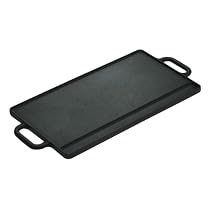 Lodge Logic Reversible Iron Griddle- Black